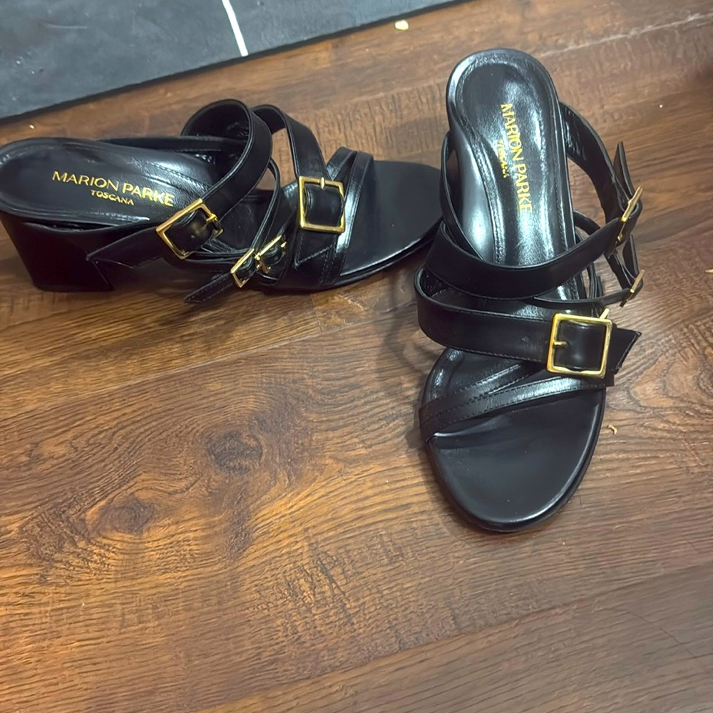 Marion parke toscana scrappy heels 36.5
